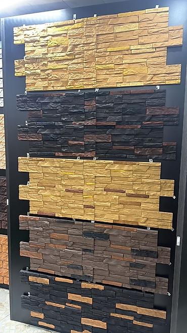 Dekorativ daşlar: Dekorativ fasad və daxili divar daş panelləri - Material: Beton — 30