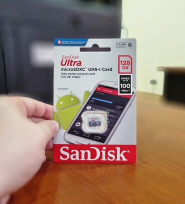 видеорегистратор с антирадаром: Yaddas Karti Sandisk Ultra 128 GB Klass 10 Sürət 100 Mb/San Select