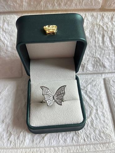 Prstenje: Prstenovi sa cirkonima podesivi– elegantni modeli. - Boja metala — 14
