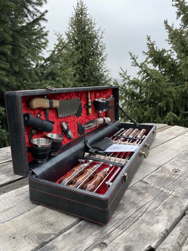 Шашлычные наборы: Подарочные наборы для шашлыка идеальный подарок для мужчин Все наборы — 10