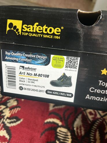 Botinkalar: İş ayaqqabısı 42 razmer 40 razmerlədə barter etmək olar