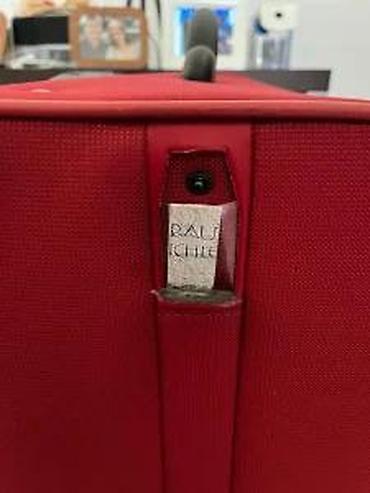 Putni koferi i torbe: Veliki crveni kofer na točkiće – Stratic - Brend: Stratic (logo na — 13