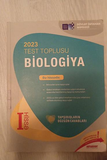 biologiya güvən pdf: Məhsul: “Biologiya – 2023 Test Toplusu”, I hissə Xüsusiyyətlər: - — 1