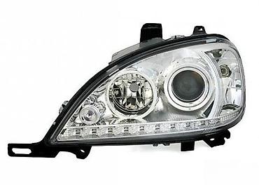 HROM LED DEVIL EYES FAROVI MERCEDES BENZ ML W163 (1) | Hrom beli