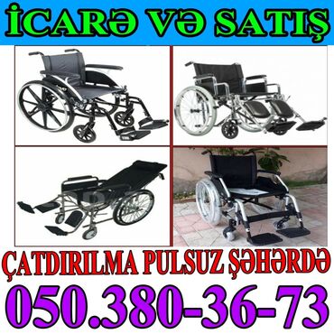 icare evler: Əlil arabasi icaresi ve satisi