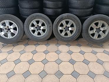225 60 р16: Комплект из 4 колес в сборе на дисках Toyota. - Шины: Continental — 2