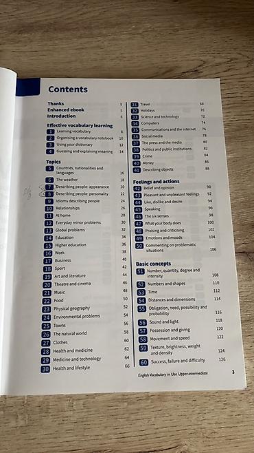 Kitablar və jurnallar: Cambridge: English Vocabulary in Use – Upper-intermediate (Fourth — 3