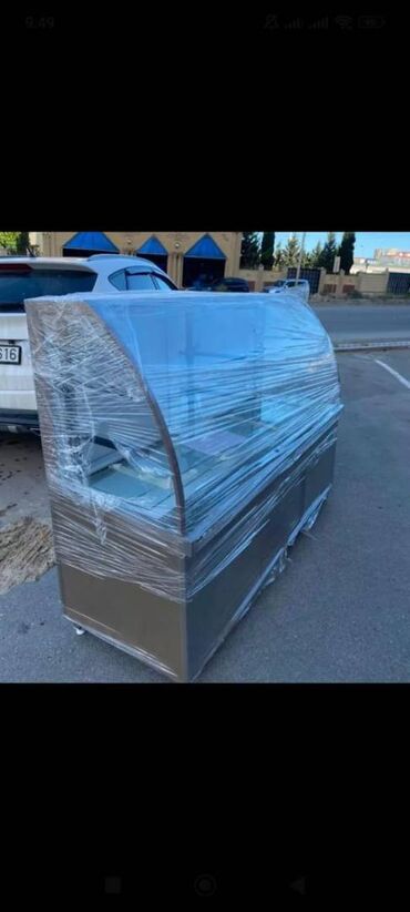 maşın üçün soyuduçu: Şirniyat Soyuducusu Tezedir Ölçüsü 1.80 x 60 dir