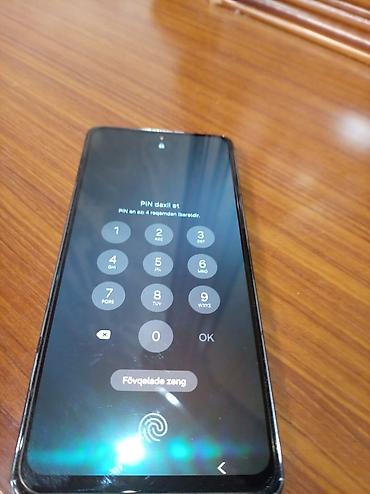 xiaomi note 13 pro max: Samsung Galaxy A52, rəng - Qara, Barmaq izi — 2