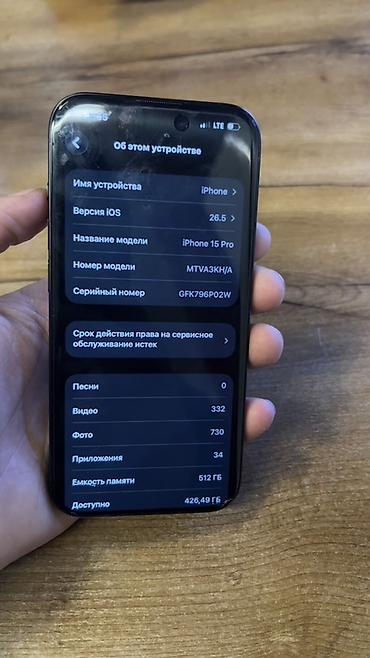 iphone 1e: IPhone 15 Pro, цвет «чёрный титан». Состояние идеал ни одной царапины — 7