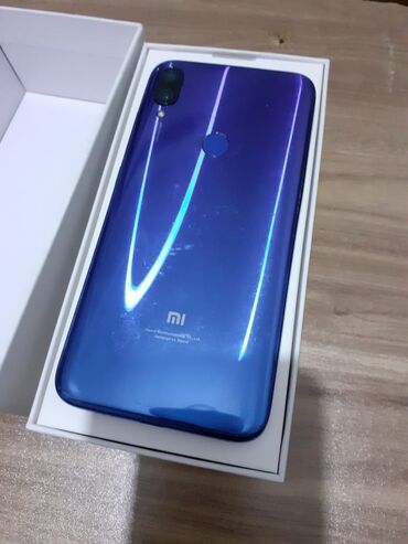 Xiaomi: Xiaomi Redmi Play 2019, 64 GB, rəng - Göy, 
 Barmaq izi, İki sim kartlı