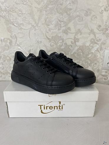 лунар гато 2: Кеды Tirenti Shoes, черные - Модель: низкие кеды/кроссовки — 1