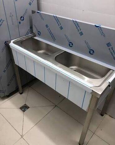 раковина под стиральную машину: Yeni Düzbucaqlı Mətbəx çanağı, Şkaflı, Paslanmaz polad, Ödənişli çatdırılma