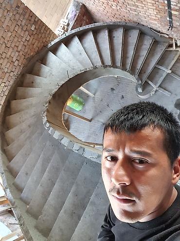 Бетонные лестницы: Изготовление на бетонный лестнице любое сложное проектная киргизская — 4