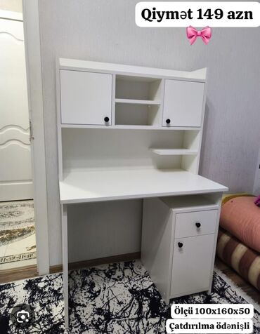 Seyflər: Oğlan və qız üçün, Yeni, Yazı masası, Stulsuz