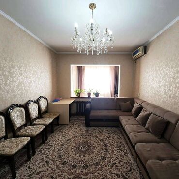 ош юго восток квартира: 2 бөлмө, 48 кв. м, 105-серия, 9 кабат, Евроремонт