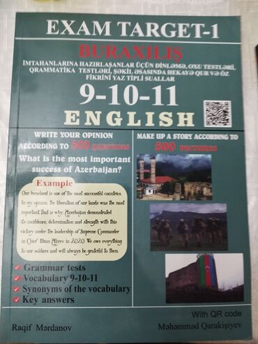 6 ci sinif ingilis dili pdf yukle: İngilis dili Testlər 11-ci sinif, 1-ci hissə, 2023 il