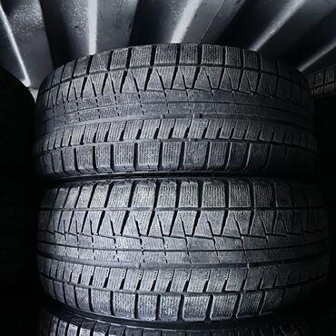 Шины: Шины 225 / 55 / R 17, Зима, Б/у, Пара, Легковые, Япония, Bridgestone