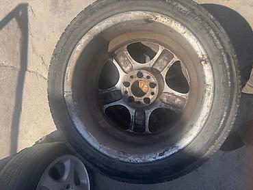 təkər boltu: Mercedes-Benz orijinal 5-şüalı yüngül lehimli disk və təkər dəsti — 8