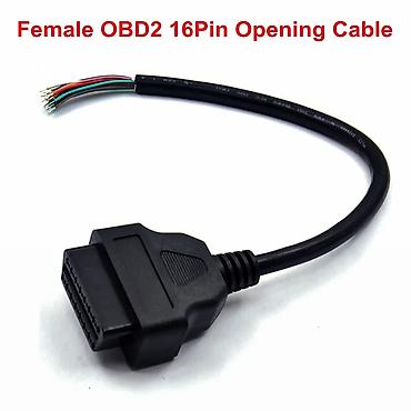 obd кабель: Разъем ОБД2 OBD2 готовый с проводом. Для самостоятельного изготовления — 1