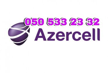 azercell: Azercell Nomre satilir
050 5332332