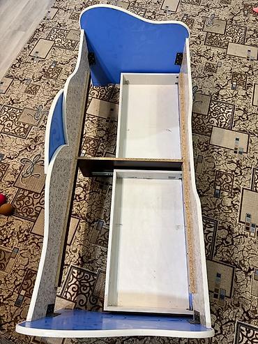 bunk bed: Детская односпальная кровать с бортиками и выдвижными ящиками — 7