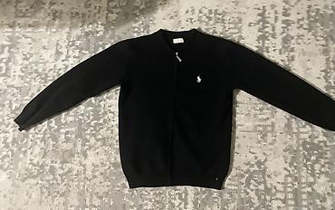 pull and: Мужской свитер, XS, Us Polo Assn, Б/у, цвет - Черный, Платная доставка — 1