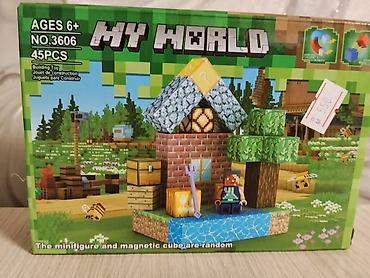 marvel legends: Конструктор “MY WORLD” (NO.3606) - Тематика: мир в стиле Minecraft - — 1