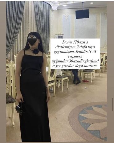 трикотажные юбки для девочек: Şıq qara ziyafət/libas - Model: Uzun, düz kəsimli, nazik çiyin