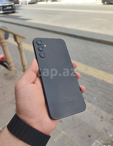 ikinci el 12 iphone: Samsung Galaxy A14 5G, 128 GB, rəng - Qara, Barmaq izi, İki sim kartlı, Face ID — 1