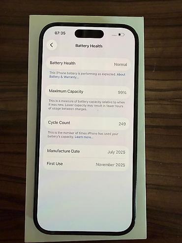 Apple iPhone: Apple Iphone 16 128gb u fabrickom stanju ✓Boja Crna  ✓Nikada nije — 7