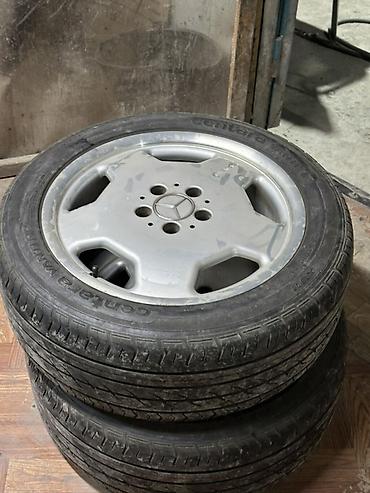 225 50 17 зимние шины: Литые диски Mercedes (оригинальный дизайн «пятилучевая звезда/пента» — 1