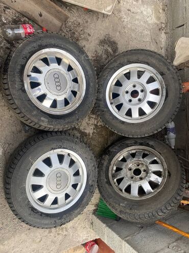 Диски: Диски R 15 Audi, Комплект, Б/у
