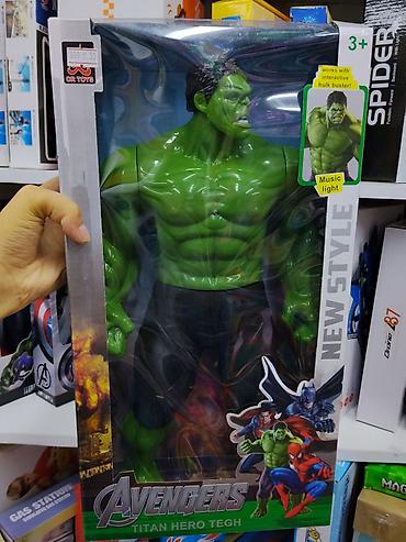 Игрушки: Игровая фигура Hulk — Avengers Titan Hero Tech - Большая фигурка — 1