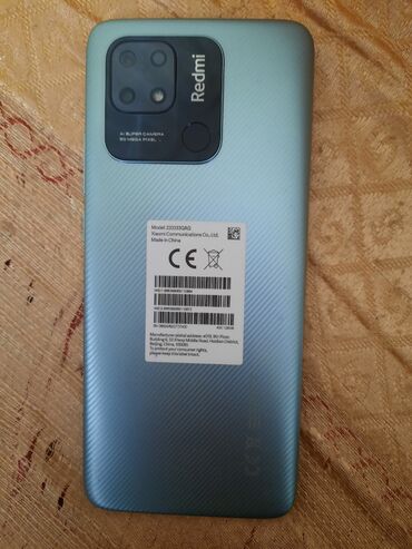 bentley continental gt s 4: Xiaomi Redmi 10C, 128 GB, rəng - Mavi, 
 Barmaq izi