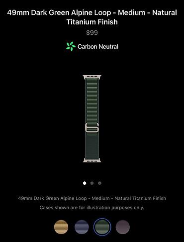 Apple Watch: Продаю исключительно 100% оригинальный ремешок для apple watch Ultra — 10