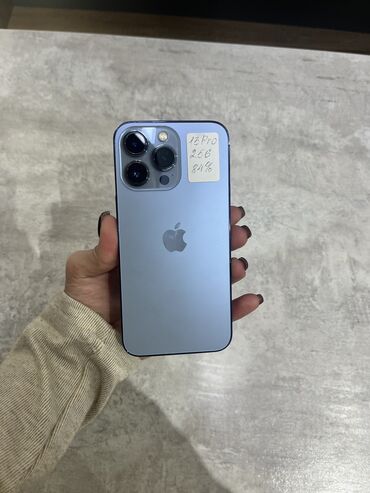 айпад про 2017: IPhone 13 Pro, Б/у, 256 ГБ, Sierra Blue, Защитное стекло, Чехол, 84 %