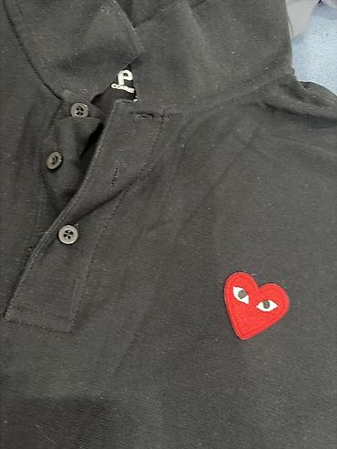 Kişi geyimləri: Polo köynək, 2XL, rəng - Qara — 1