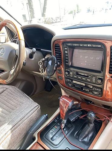 385 55: Lexus LX: 2002 г., 4.7 л, Автомат, Бензин, Внедорожник — 7
