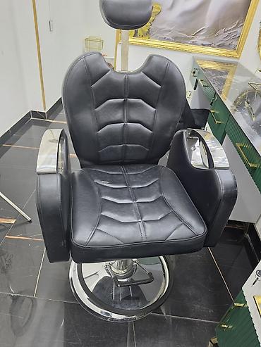 Peşəkar bərbər/kosmetologiya kreslosu - Material: yüksək keyfiyyətli