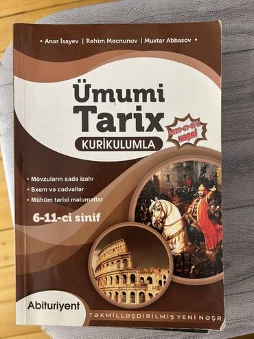 7 ci sinif umumi tarix pdf yukle: Ümumi Tarix 6-cı sinif, 2020 il