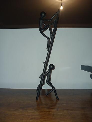 ev saat: Fiqur, Metal, rəng - Qara — 3