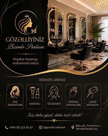 Reklam, çap: Vinil banner çapı,işıqlı qabarıq hərflər.Hər növ reklam. Flayer sadə — 3