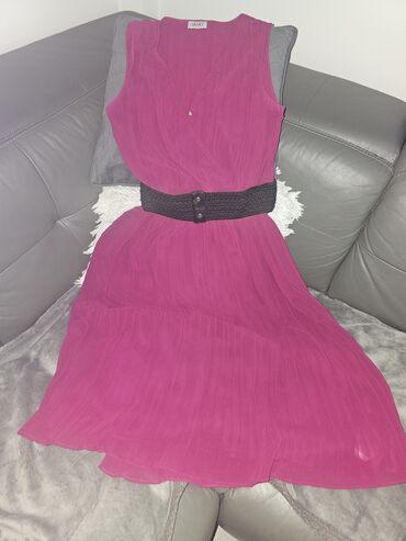 haljina sa šljokicama: M (EU 38), bоја - Roze, Drugi stil, Na bretele