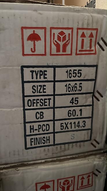 disk r16 type 0 per page 40: Məhsul: HTL dəmir disk (təkər diski) - Material: polad (qara rəngdə) — 5