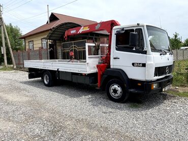 Услуги манипулятора: Услуги манипулятора Mercedes-Benz 914 с крановой установкой UNIC — 1