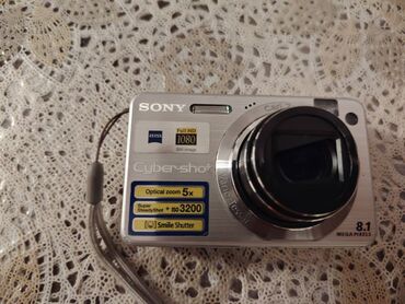 adapdır: Foto aparat Sony. İslək əla hər aksesuar var adaptor var. linza dəmir
