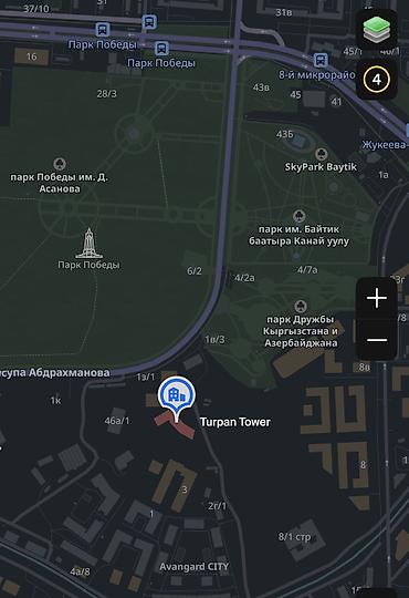 turpan: 2 комнаты, 84 м², Элитка, 7 этаж, ПСО (под самоотделку) — 8