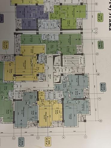 hata kg: 2 комнаты, 72 м², 10 этаж, ПСО (под самоотделку) — 2