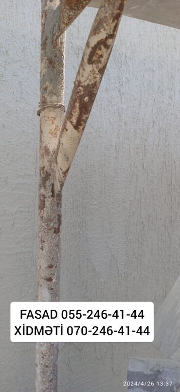Fasad işləri: Fasad i̇şləri̇ görürəm. şəki̇llər məni̇m gördüyüm i̇şlərdi̇r. Qi̇ymət — 6